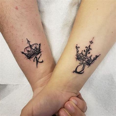 crown couple tattoo meaning.